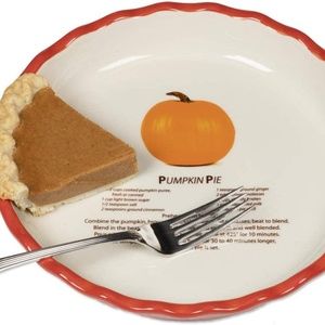 HARBOTTLE HOUSE Pumpkin Pie Pan